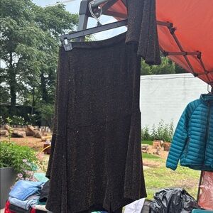 Elegant Black and Gold Women's Jumpsuit